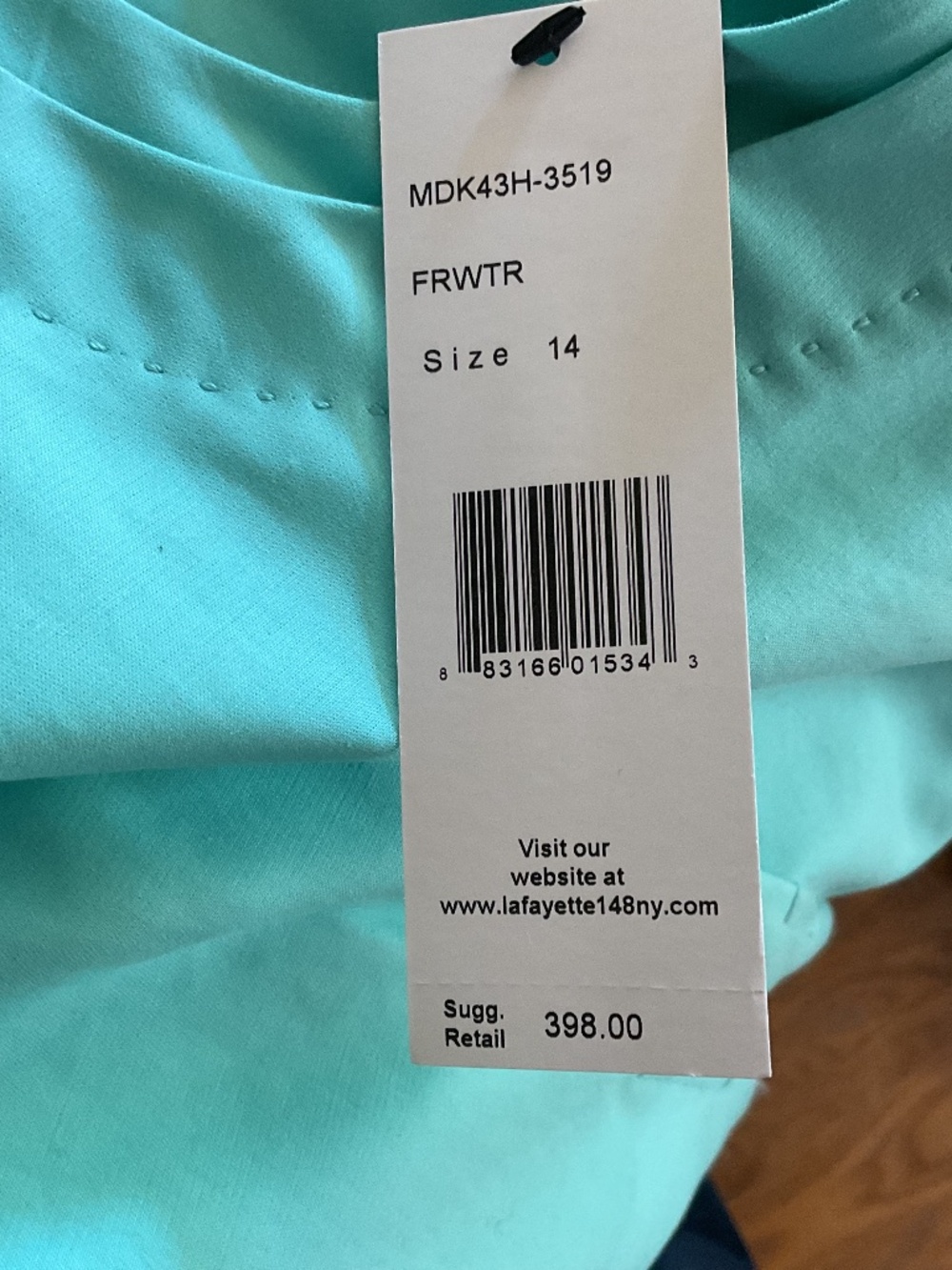 Lafayette 148 summer dress